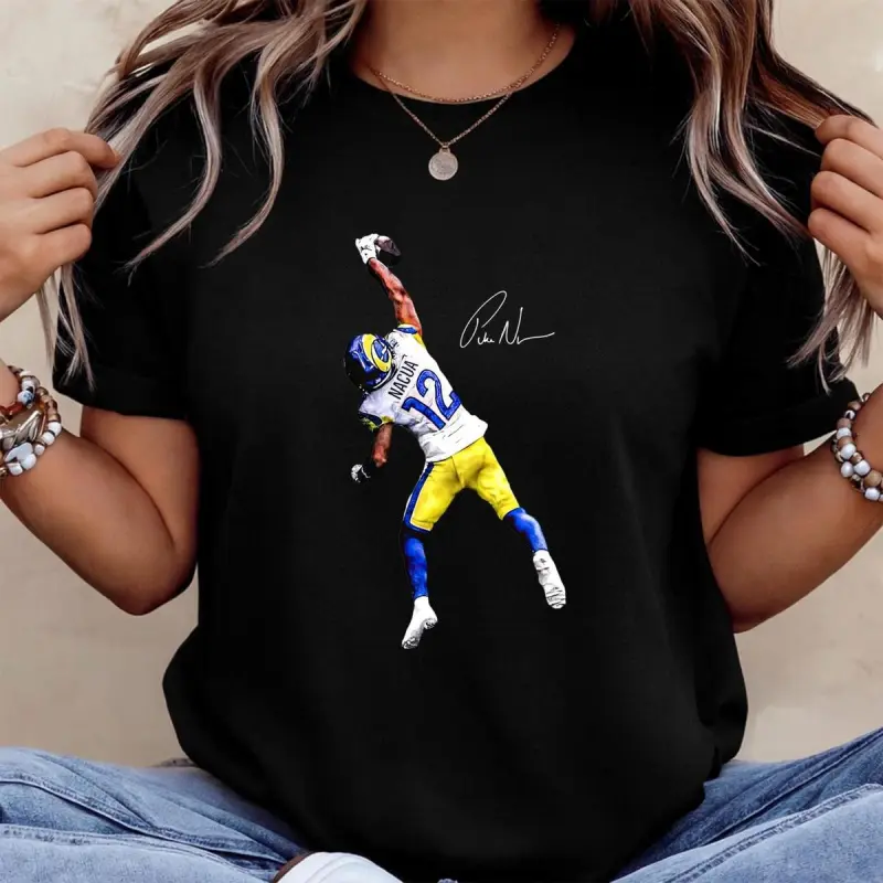Puka Nacua T-shirt Gift for Fans, Fun Gift for Lovers, Holiday Gift, Birthday Gift, Fashionable and Comfortable, Unisex