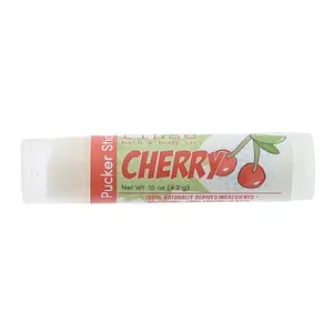 Natural Lip Balm | Pucker Stick | Cherry | Rinse