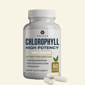 Ultra Chlorophyll 400mg – 20x Potency for Energy, Detox & Internal Deodorant | 60 Caps