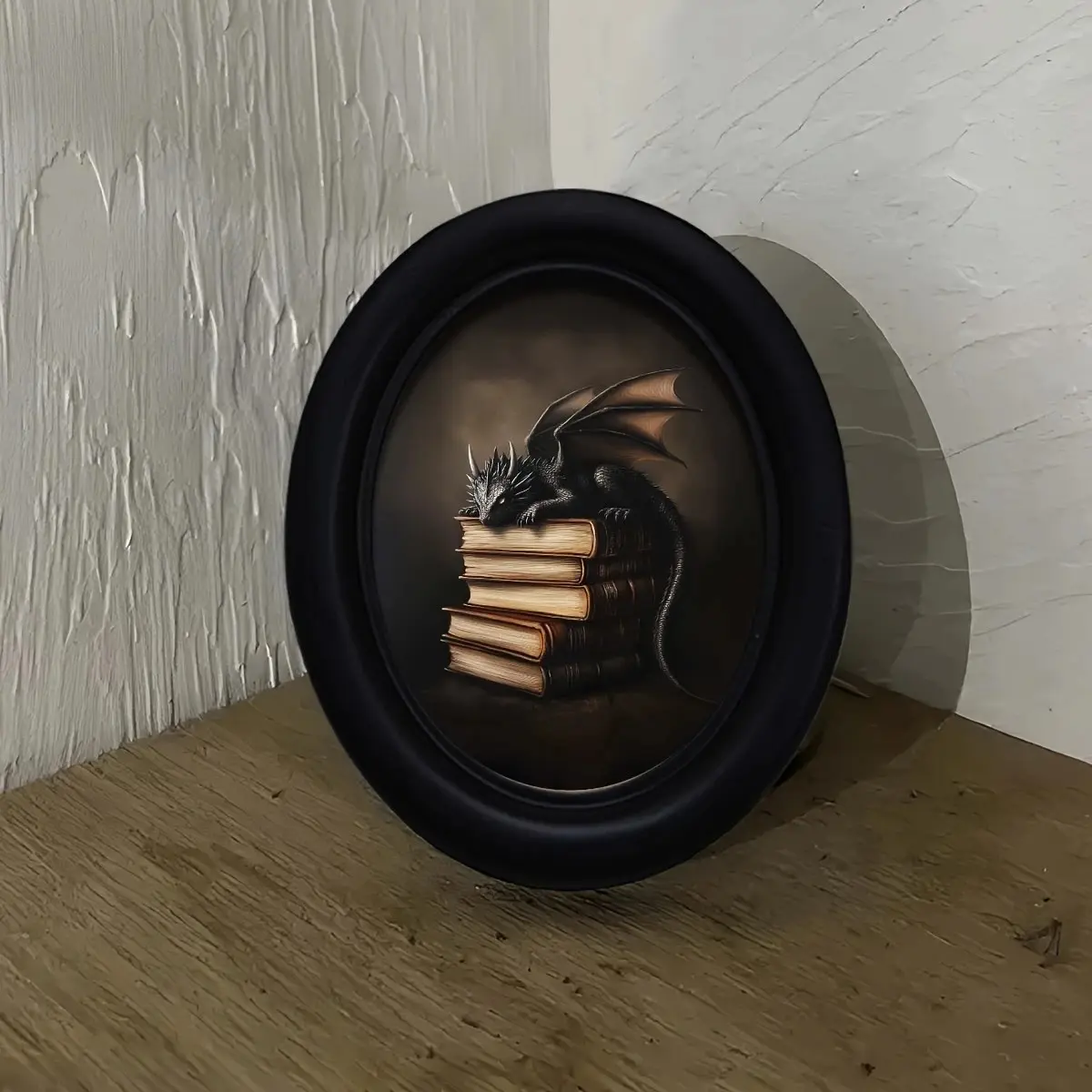 Wooden Oval Photo Frame, Picture Frame, Solid Wooden Frame, Wood Picture Frames, Handmade Design, Perfect for Living Room & Bedroom Wall Decor, Nature, Yangmu Scientific Names Genus, China Harvested