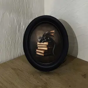 Wooden Oval Photo Frame, Solid Wooden Frame, Handmade Design, Perfect for Living Room & Bedroom Wall Decor, Nature, Yangmu Scientific Names Genus, China Harvested