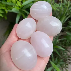 Large Pink Magano Calcite Palmstone Crystals