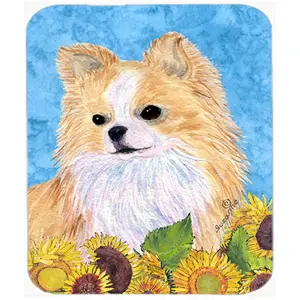 212 MAIN Chihuahua Keyboard Mouse Pad - Polyester, Non-Slip Mousepad, Heatproof Large Work Desk Accessory for Computer Office Use
