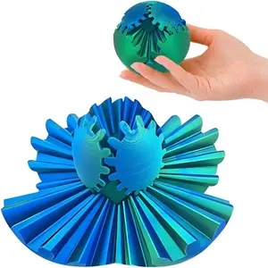 Expandable Transforming Fidget Ball – Satisfying Foldable Toy for Desk Relaxation, Chill Time & Stress Relief Moments