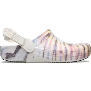 Crocs Adult Classic Graphic Adjustable Work Clogs, Slip Resistant Work Shoes, Nurses Shoes