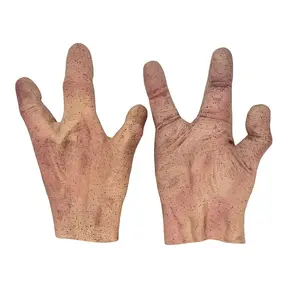 Whimsical Alien Gloves Set -Reliable for Halloween Parties, High-Quality Reusable Costume Accessories, Ideal for Spooky Fun!