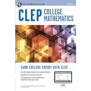 USED-CLEP® College Mathematics Book + Online (CLEP Test Preparation) by Mel Friedman M.S. (Paperback)
