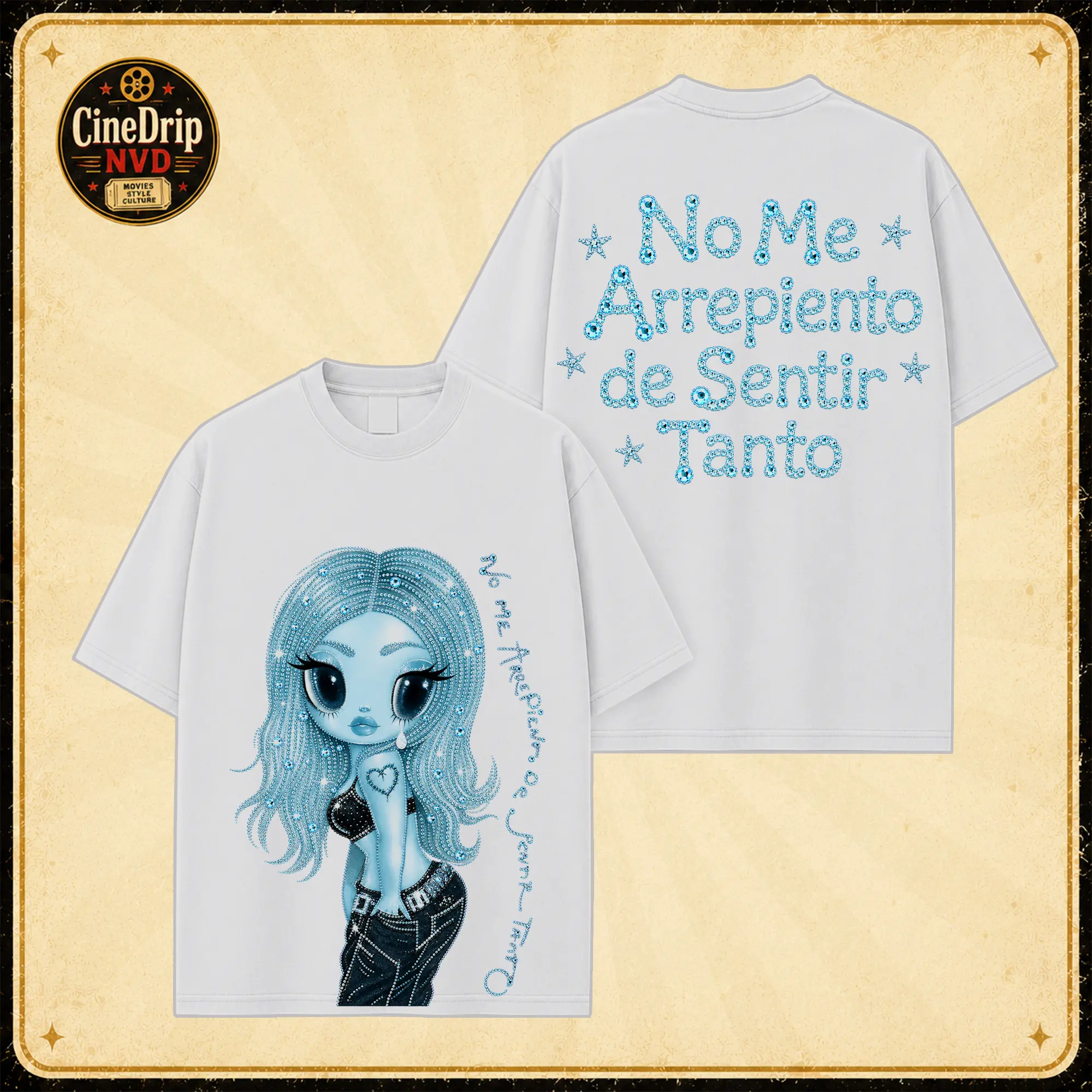 La Bichota No Me Arrepiento de Sentir Tanto Album Release 2026 Premium T-Shirt, 100% Cotton Reggaeton Music Graphic Tee, Bichotas Fandom Concert Shirt, Colombian Queen Latin Pop Outfit, Gift for Fans Women and Men