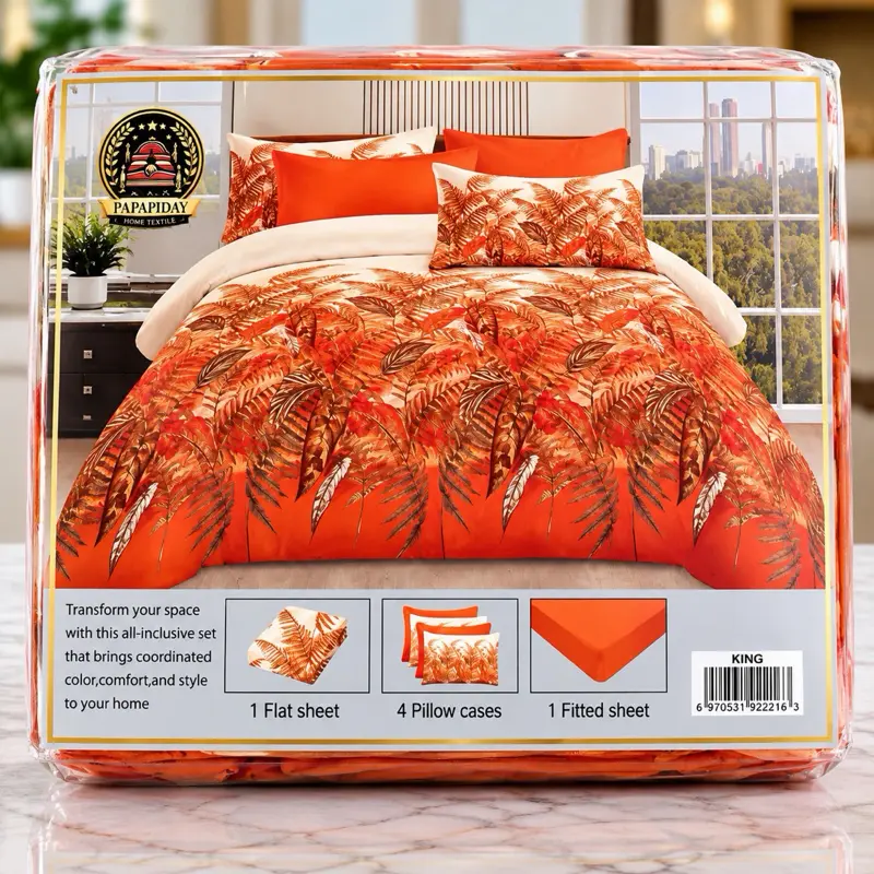 6 pieces Drap  king