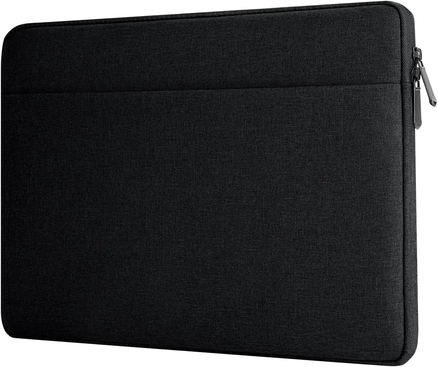Laptop Sleeve Case with Accessory Pocket Padded Computer Carrying Pouch 13 to 14 inches Compatible with MacBook    Protective Laptop Cover for 13-14 Chromebook/Notebook/Tablet, Black