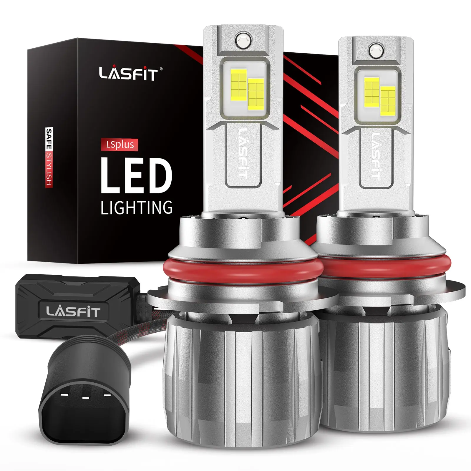Lasfit 130W 9007 HB5 LS Plus Series | 13,000LM 6000K LED Bulbs