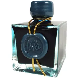 1670 Anniversary Inks Gold Sheen 50 ml Bottled Emerald of Chivor Emerald Green-Blue Ink