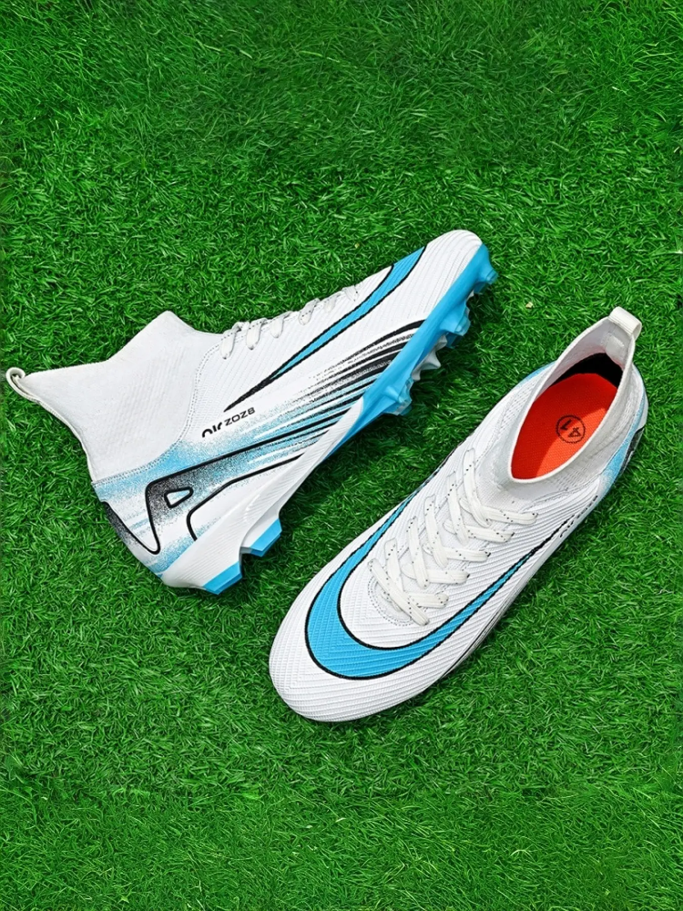 Nike Blue and White Athletic Shoes‎ with Streamlined Design Nike Performance ZOOM HYPERACE 3 UNISEX - Volleyball shoes  main image 2