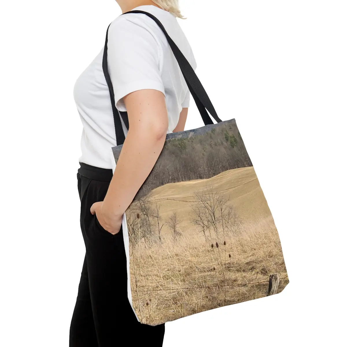 Field Thanksgiving Tote Bag