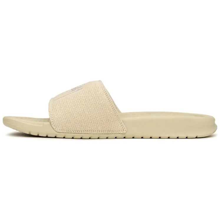 Men's Nike Benassi x Stussy Casual Slide Slippers - Fossil, Everyday Wear, Style DH1584-200, Open Back