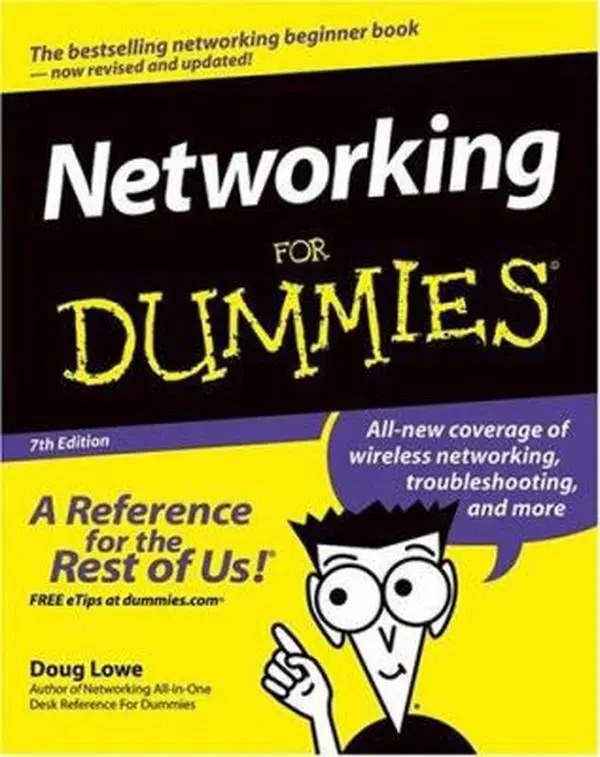 USED-Networking For Dummies by Doug Lowe (Paperback)