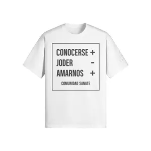Camiseta Oversize — Conocerse Más II