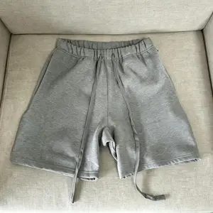 Black athletic shorts - stylish and comfortable material - versatile black - perfect for everyday wear and casual outings.