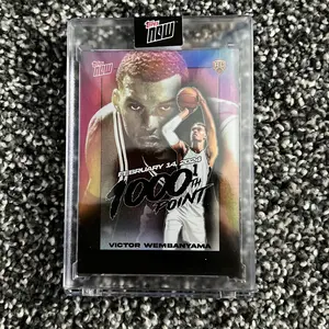 2024 Topps Now Victor Wembanyama 1000 points
