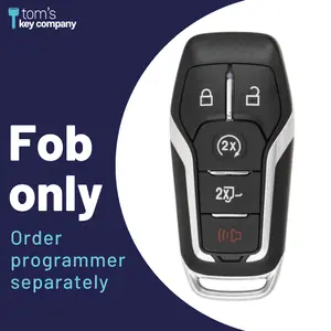 Ford Aftermarket 5-Button Smart Key with Remote Start and Tailgate (FORSK-TG-5B-FOB-TMB)