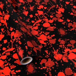 Wrapping Paper - 17" x 16.4 ft -  Halloween Spooky Party Decorations