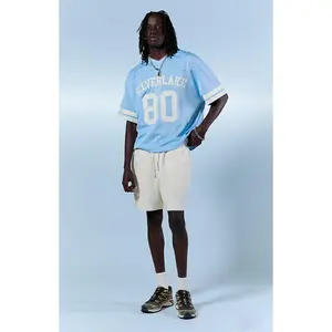 Pacsun Men's Cream Fleece Volley Sweat Shorts