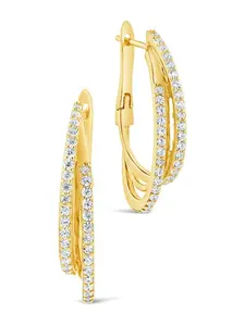 Kyle CZ Hoop Earrings
