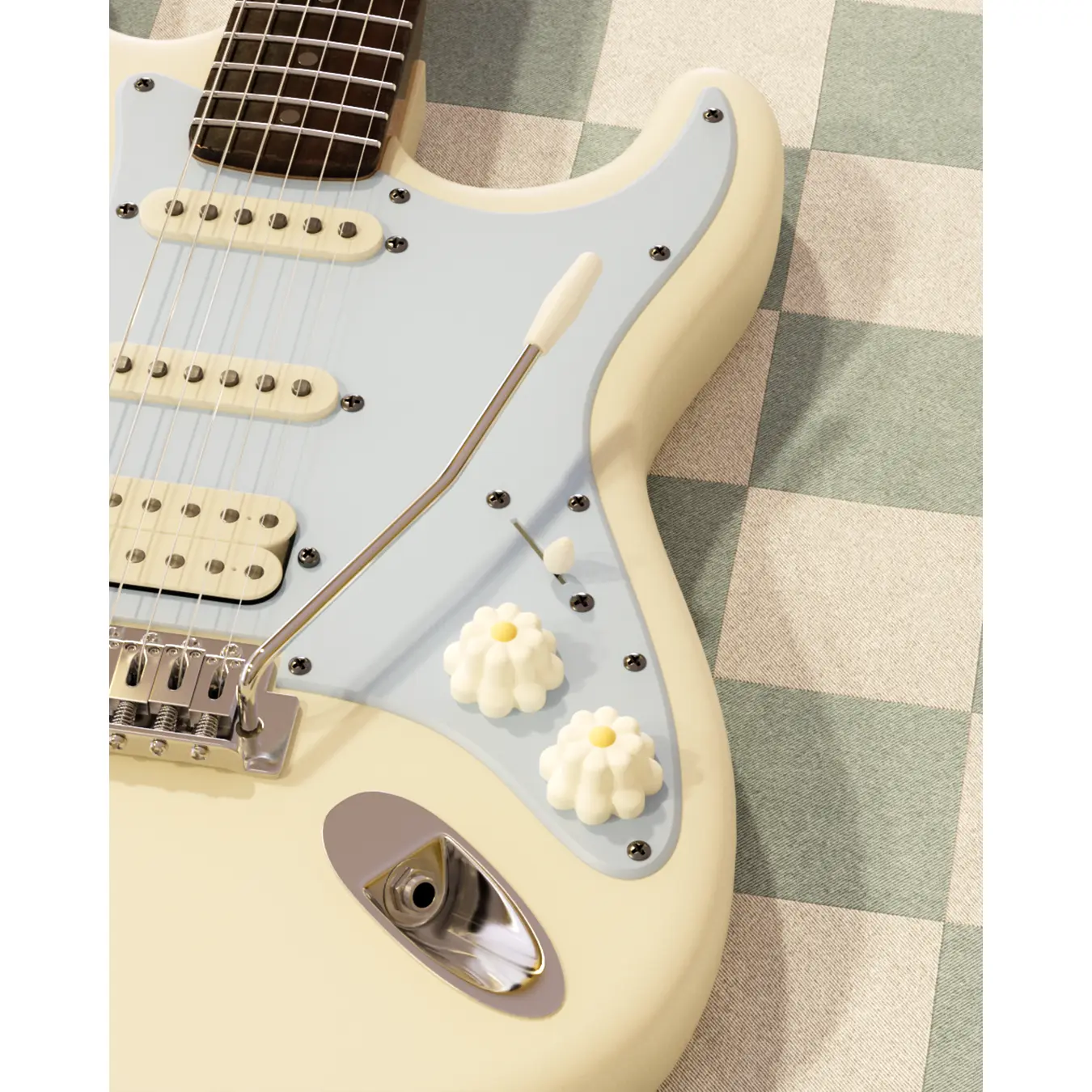 The Daisy Guitar Knob - 2-Pack