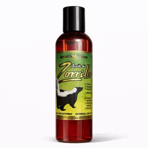 Zorrillo Oil (Skunk Oil) 6 fl oz – Premium External Use Herbal Oil, Traditional Formula