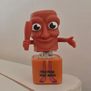 Funny Tung Tung Sahur Realistic Sound Keychain, Sensory Fidget Keychain, Viral Stress Relief Toy, Creative Hanging Decoration, Perfect Christmas Gift, Unique Sound Feature