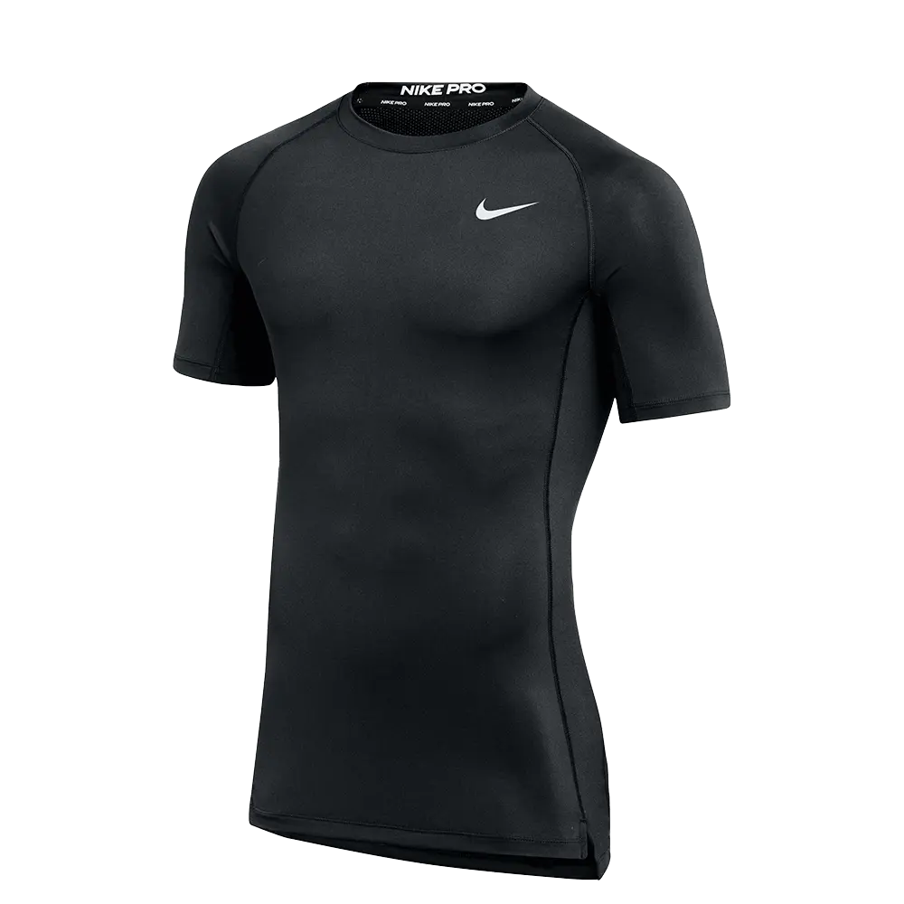 Nike Men's Pro Tight SS Training Top - Lightweight Breathable Dri-FIT Fabric with Mesh Vents for Cool Comfort