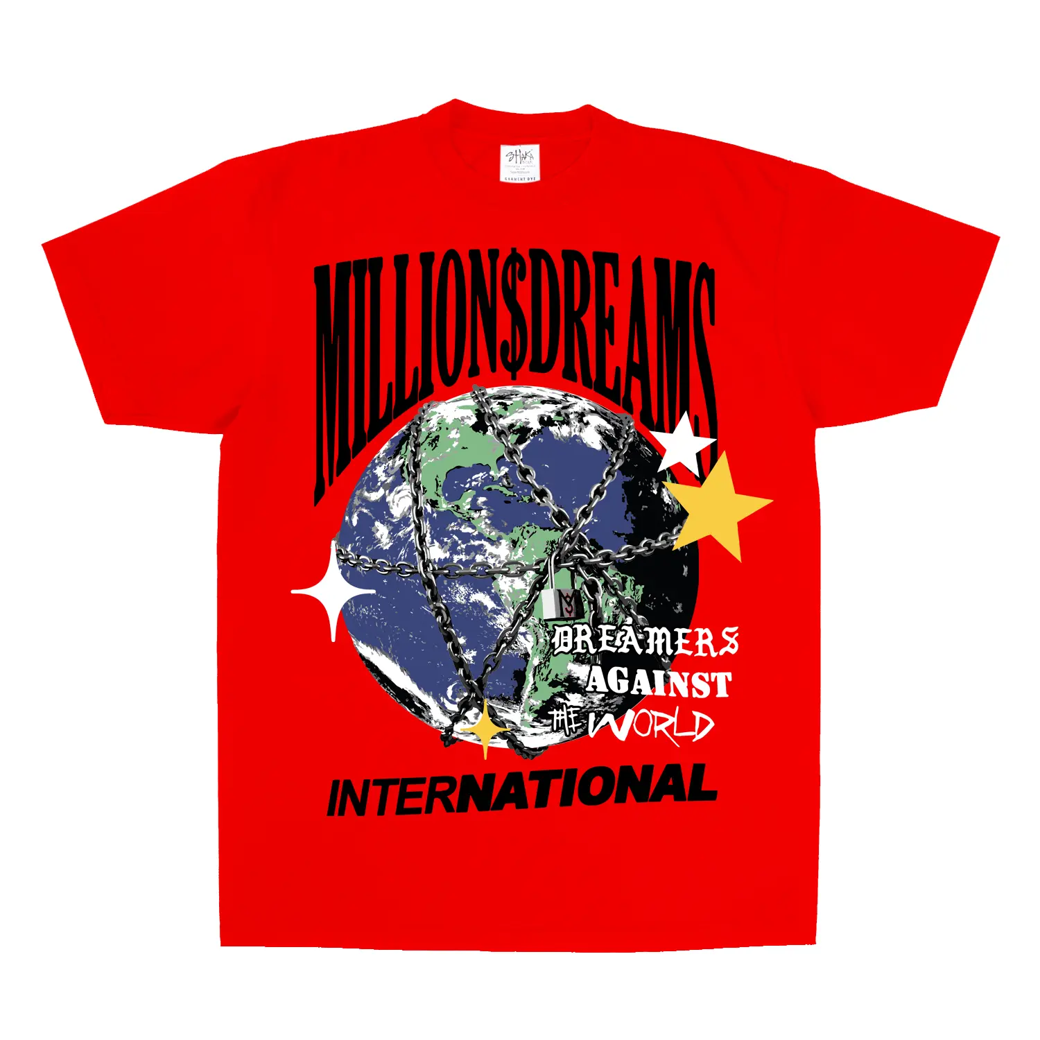 ‘INTERNATIONAL' TEE (RED)