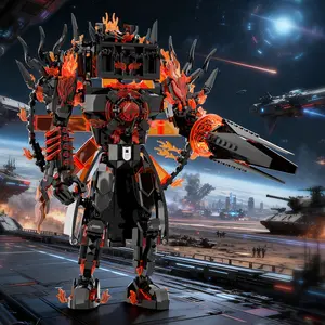 Moc Skibidi Toilet Building Blocks Set, Titan Monitorman Spider Vs Tvman Figures, DIY Model Construction Toys for Kids, Christmas Gift