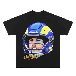 Matthew Stafford T-Shirt, Football Adult and Youth Shirt, Los Angeles graphic tees, youth boys clothes , Unisex Football Trendy Men Casual Heavy Cotton Tee, Birthday Ideas, Gift For Men Woman