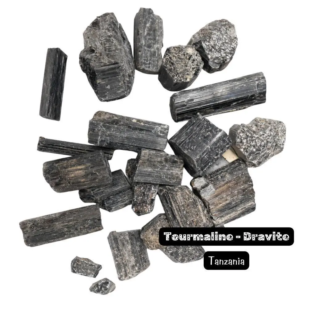 ONE Dravite Tourmaline Specimen - Brown Tourmaline - Natural Dravite Crystal