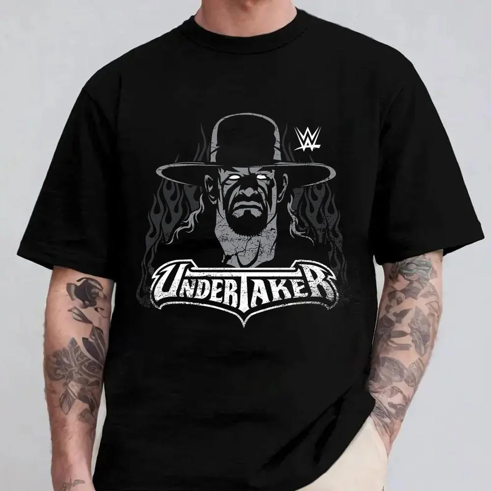 The Undertaker Graphic T-Shirt, Pro Wrestling Fan Tee, Premium Cotton Apparel