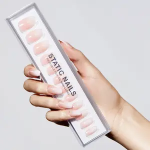 Static Nails Reusable Pop-On Manicures - Mademoiselle Coffin - The Better, Long-Lasting Alternative to Salon Gels, Dips, Acrylics, and Press-On Nails