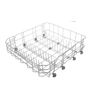 LG Rectangle Lower Rack Assembly - OEM Original Fit, Durable, Easy-Installation Dishwasher Replacement Part for Household Dishwashing Appliances, Dishwasher Replacement Parts