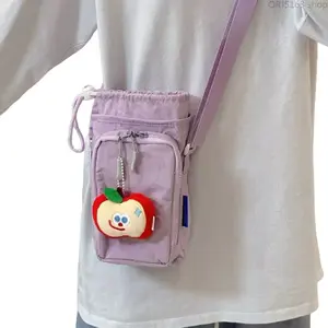 Lightweight Crossbody Bag, Multi-use Phone & Water Bottle Pouch, Casual Mini Shoulder Bag for Students, Parent-Child Outings and Daily Walking