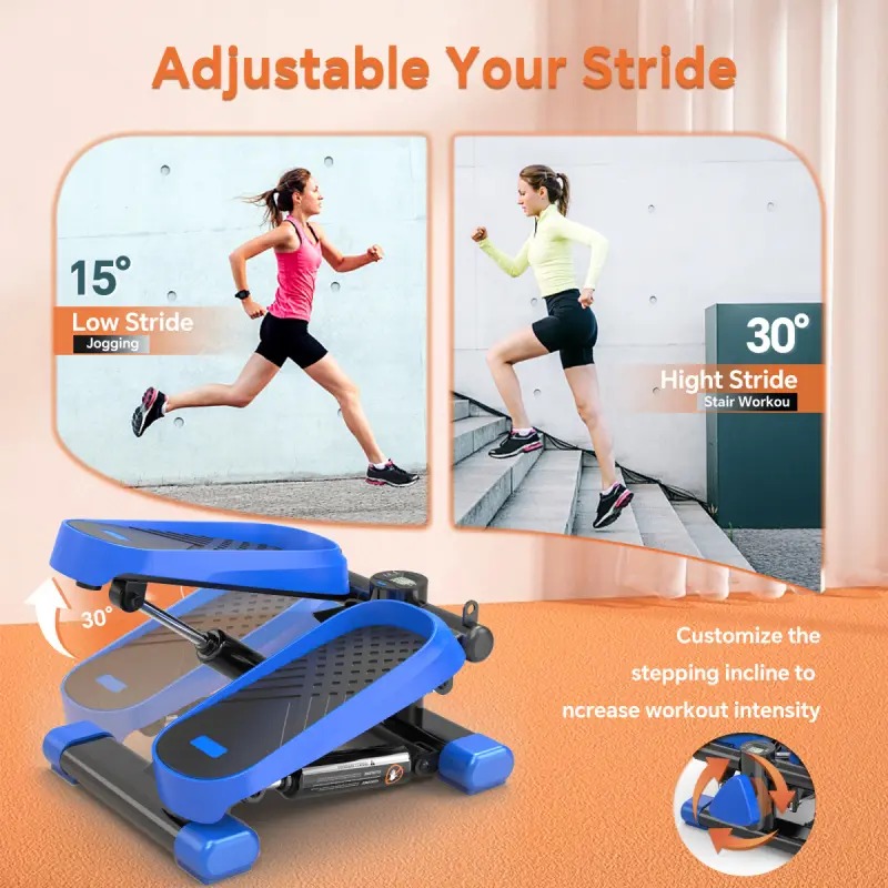 Heavy Duty Mini Stepper 330 lbs Max Load with Digital Display ...