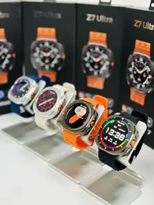 Smart Watch Wireless Charger NFC Make/Answer Call Compass Al Voice Sport Smartwatch Fitness Tracker 2 Straps Customizable Watch Faces