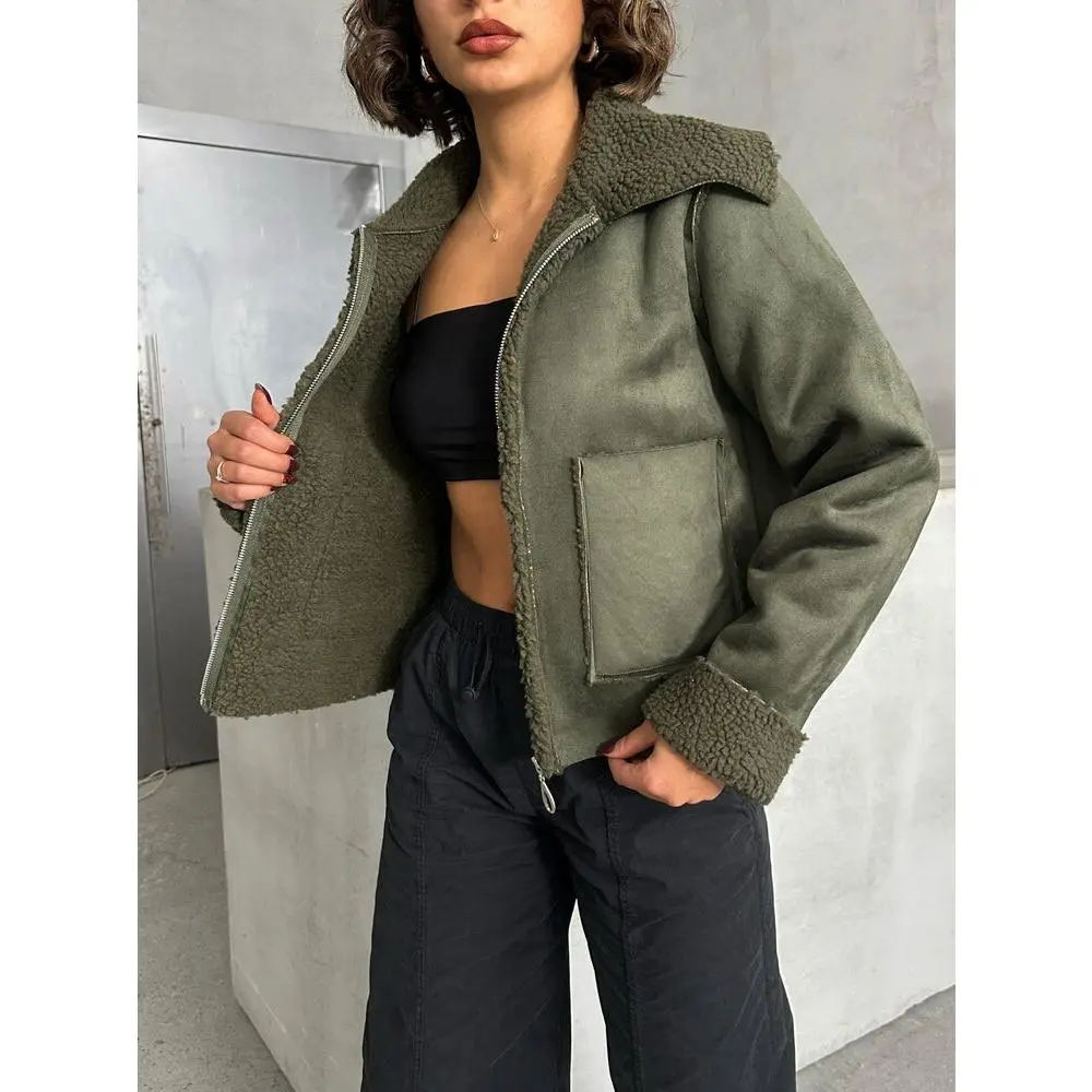 Suede coats