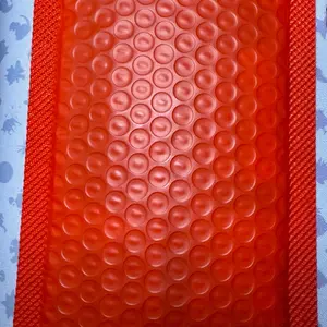 Red bubble mailer