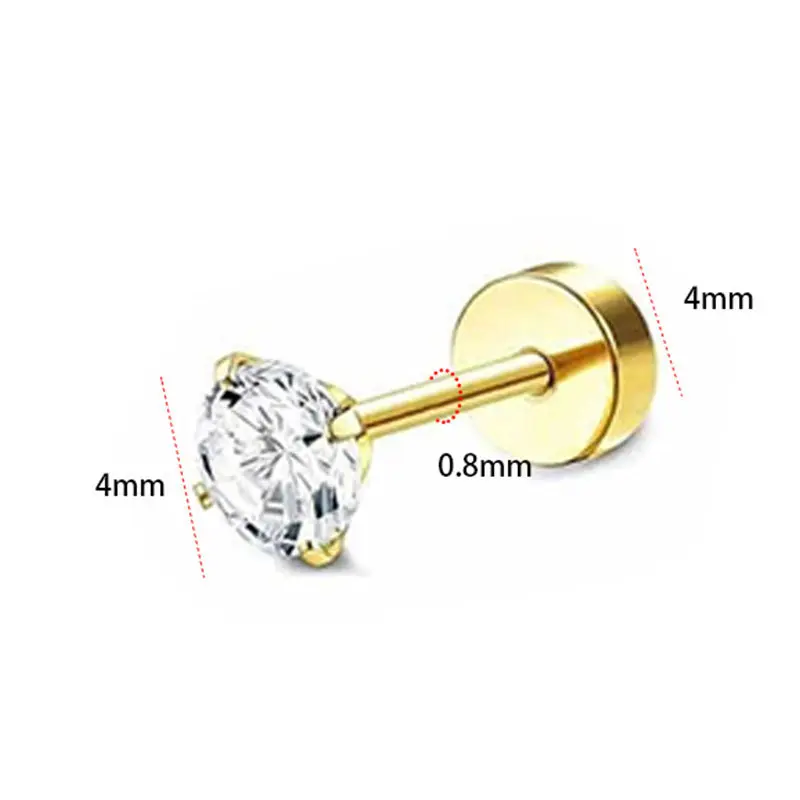Gold 4mm one