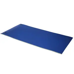 Floating Pad For Boat Or Dock Fix With Rope Buckles Non Drift Freshwater Saltwater Use Blue XPE Foam Mesh Layer Rope Buckles 2 Adults