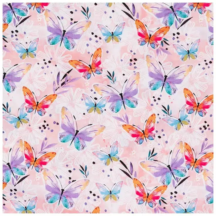 Watercolor Butterfly Bonnet