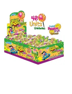 Little box -  passion fruit  Double Bubble Gum Center