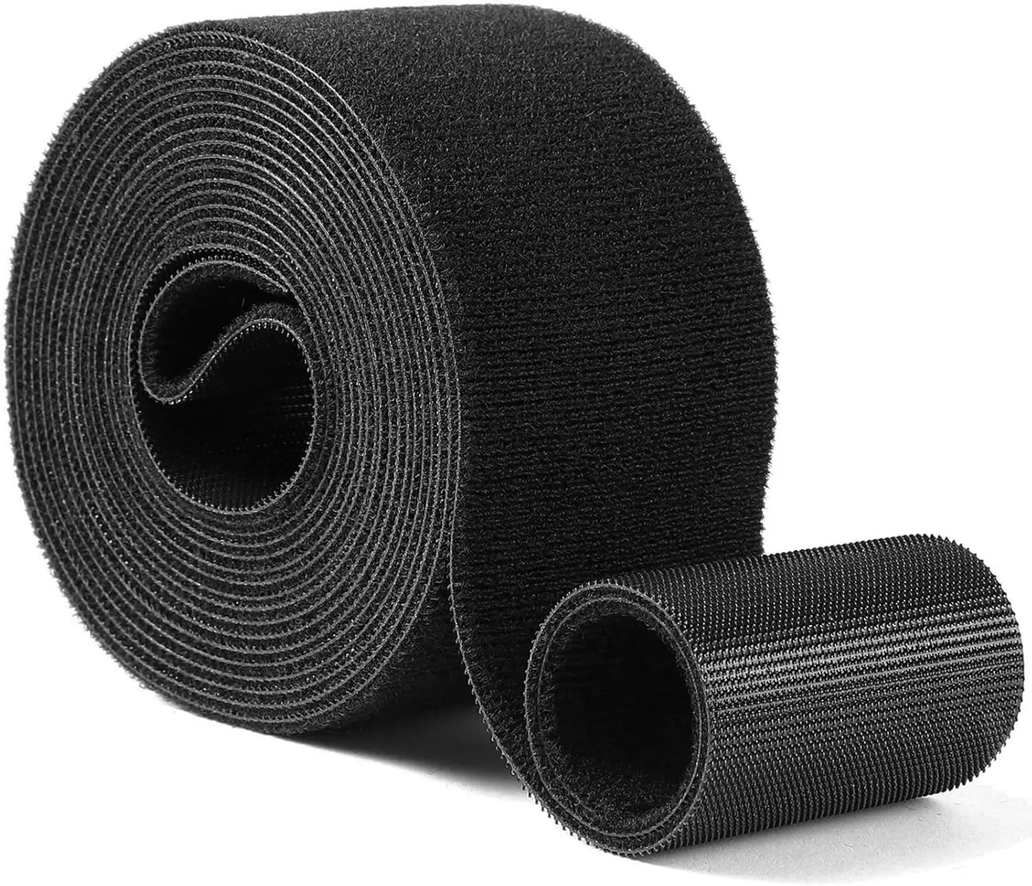 2in x 12ft | Hook and Loop Straps Heavy Duty | Double Sided Self-Gripping Strips | Reusable Multi-Purpose Wrap Roll for Home, Office, Data Center, and More