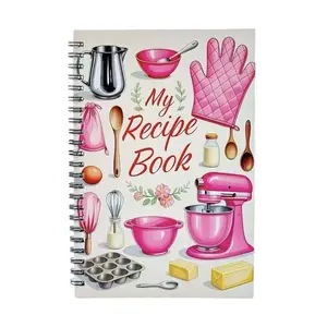 Recipe Book, Cute Baking Journal, Blank Recipe Notebook for Home Bakers, Kitchen Organization Essential, Perfect for Baking Lovers