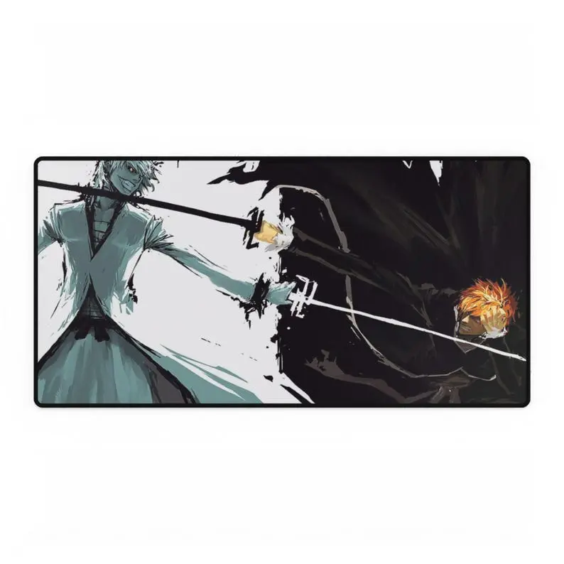 Anime Inspired Ichigo vs Ichigo Playmat, Shinigami Substitute Desk Mat Gaming Mouse Pad